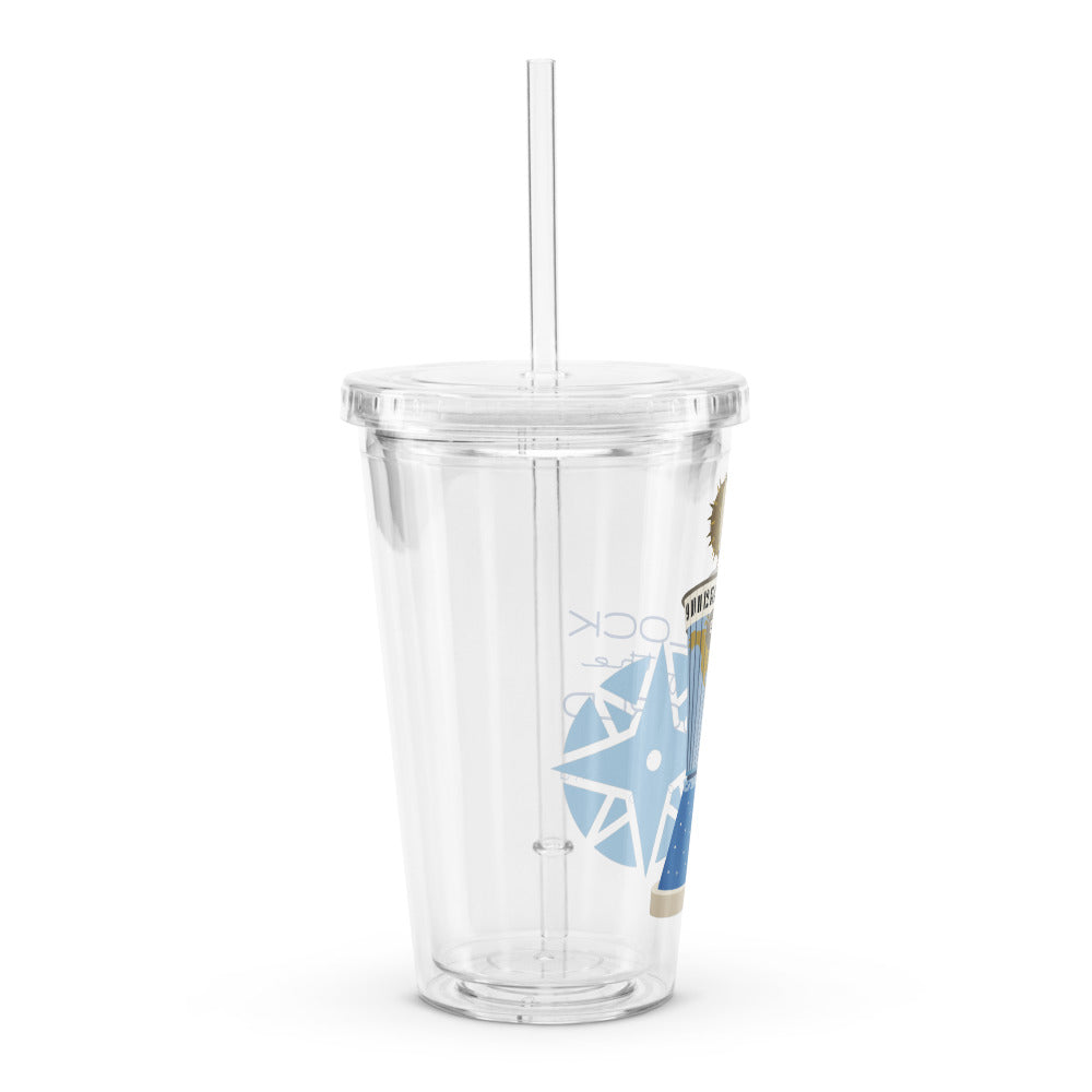 CLOCK OF THE WORLD tower Tumbler