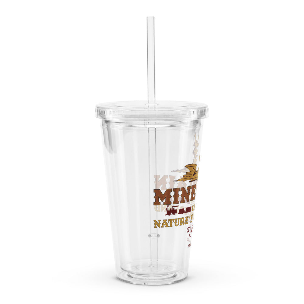 MINE TRAIN THROUGH NATURE'S WONDERLAND title Tumbler