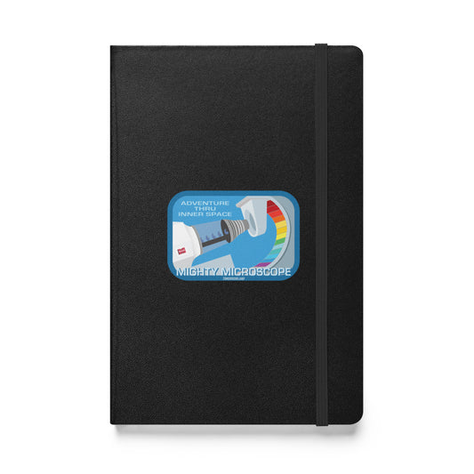 ADVENTURE THRU INNER SPACE mighty microscope Hardcover Notebook