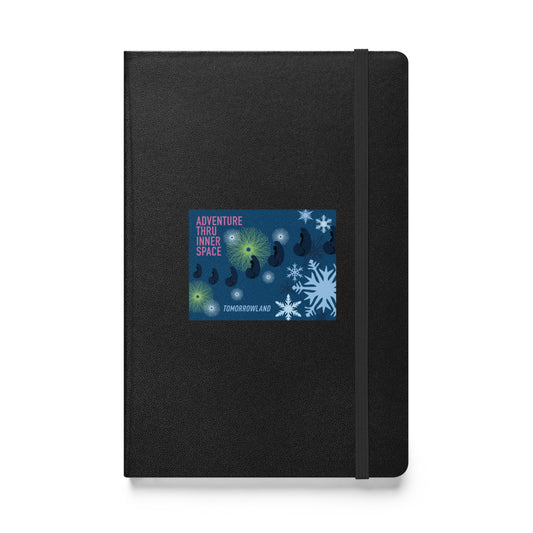 ADVENTURE THRU INNER SPACE poster Hardcover Notebook