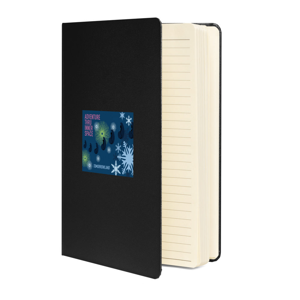 ADVENTURE THRU INNER SPACE poster Hardcover Notebook