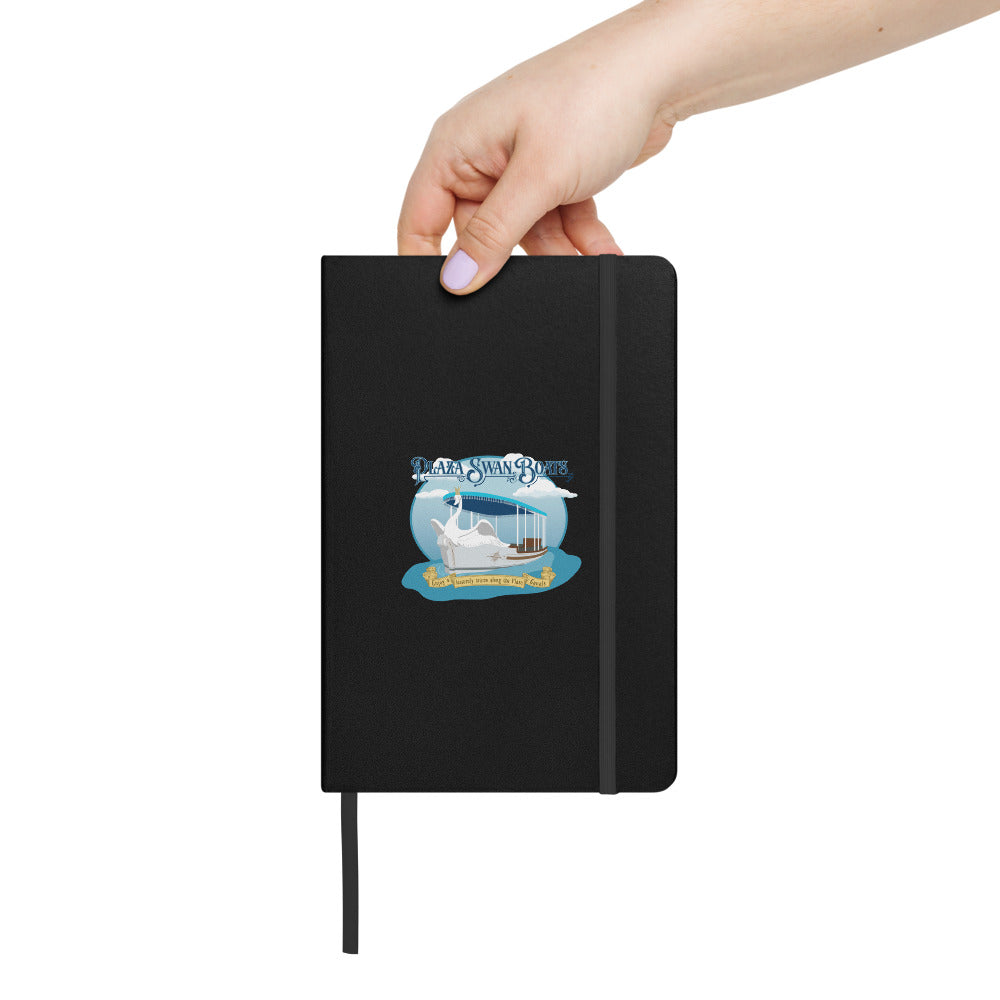 MK MAIN STREET plaza swan boats Hardcover Notebook