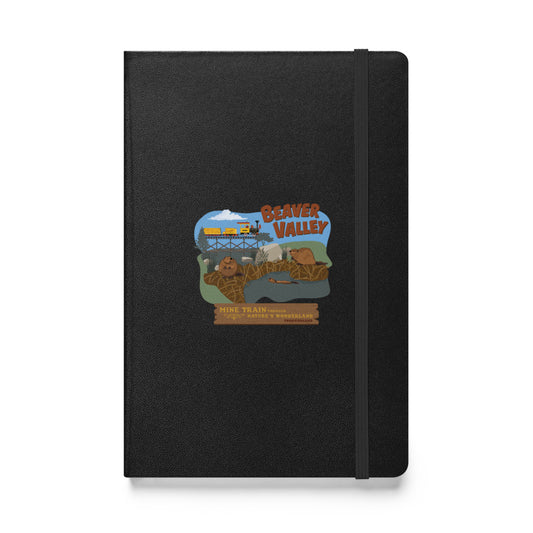 MINE TRAIN THROUGH NATURE'S WONDERLAND beaver valley Hardcover Notebook