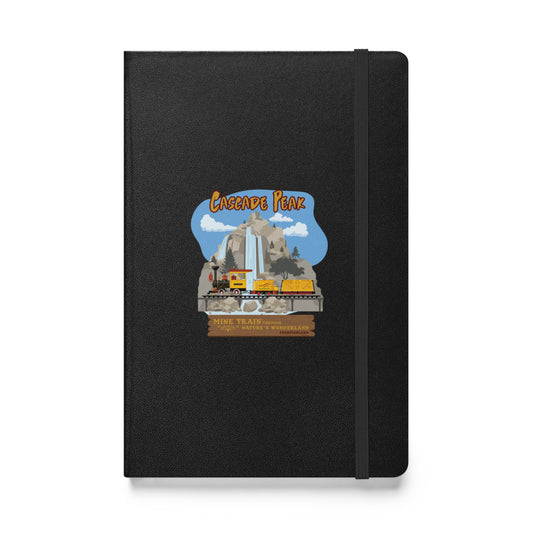MINE TRAIN THROUGH NATURE'S WONDERLAND cascade peak Hardcover Notebook