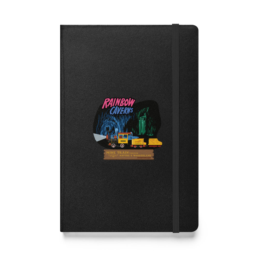 MINE TRAIN THROUGH NATURE'S WONDERLAND rainbow caverns Hardcover Notebook