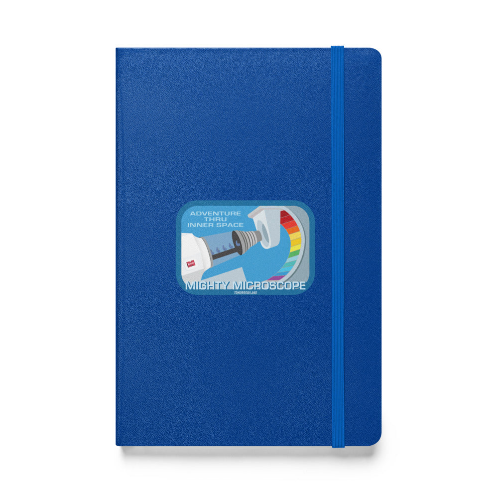 ADVENTURE THRU INNER SPACE mighty microscope Hardcover Notebook