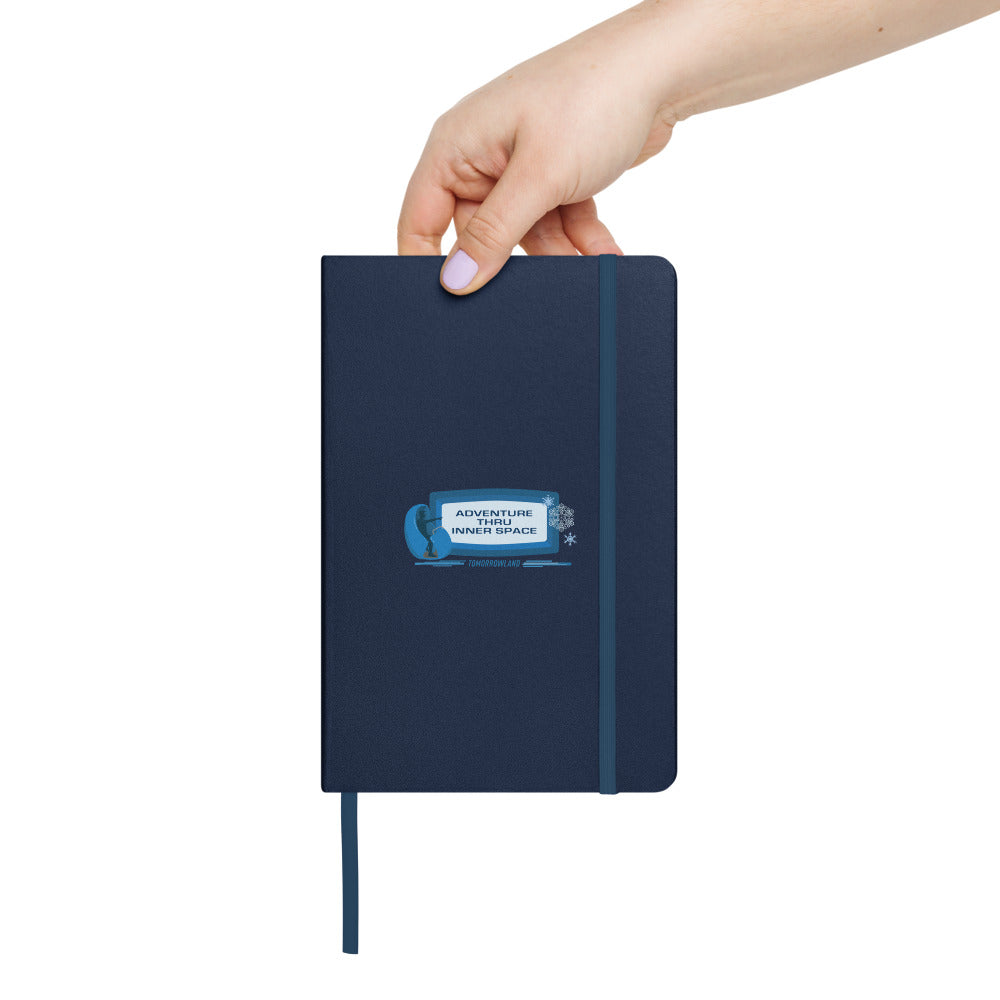 ADVENTURE THRU INNER SPACE sign Hardcover Notebook