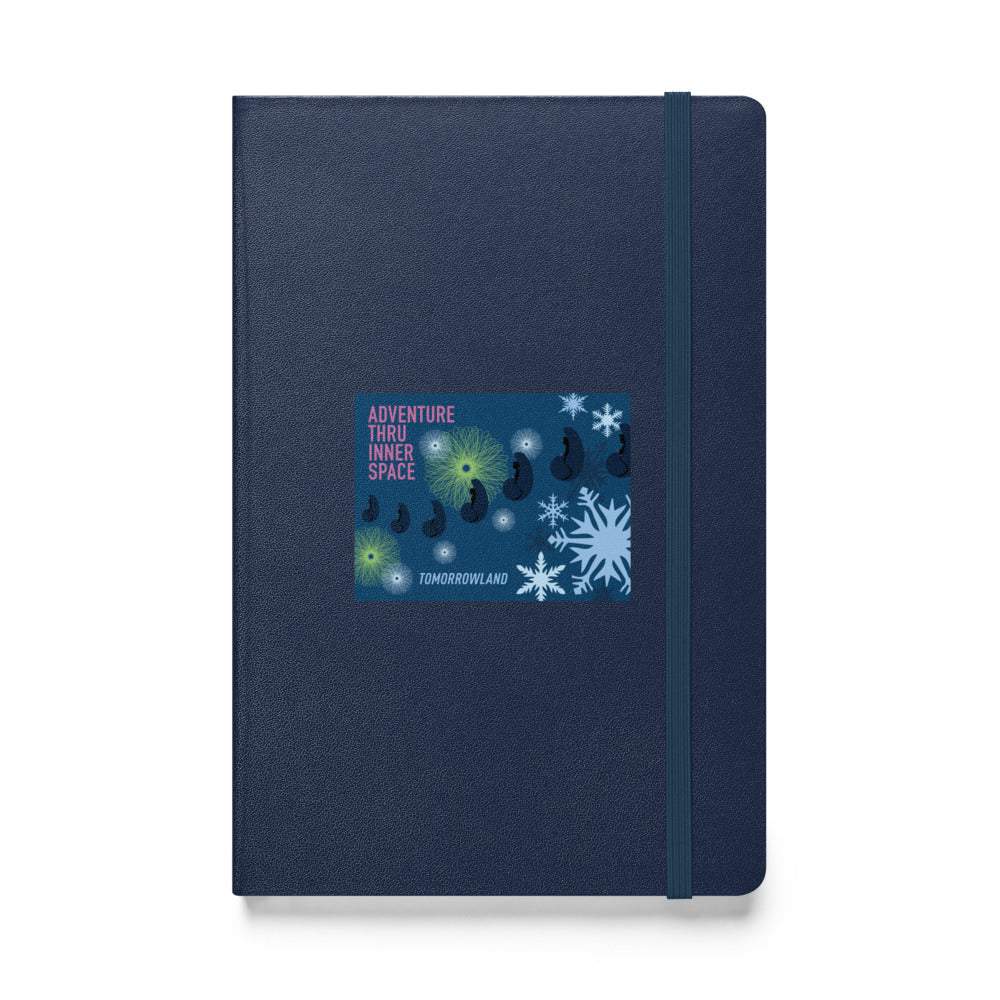 ADVENTURE THRU INNER SPACE poster Hardcover Notebook