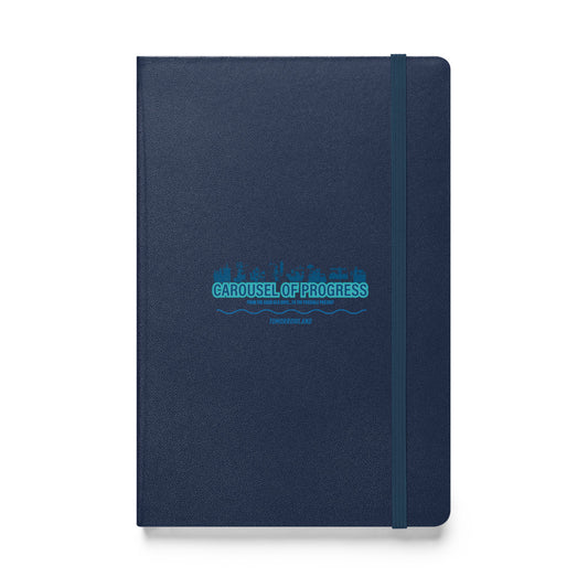 CAROUSEL OF PROGRESS silhouettes Hardcover Notebook