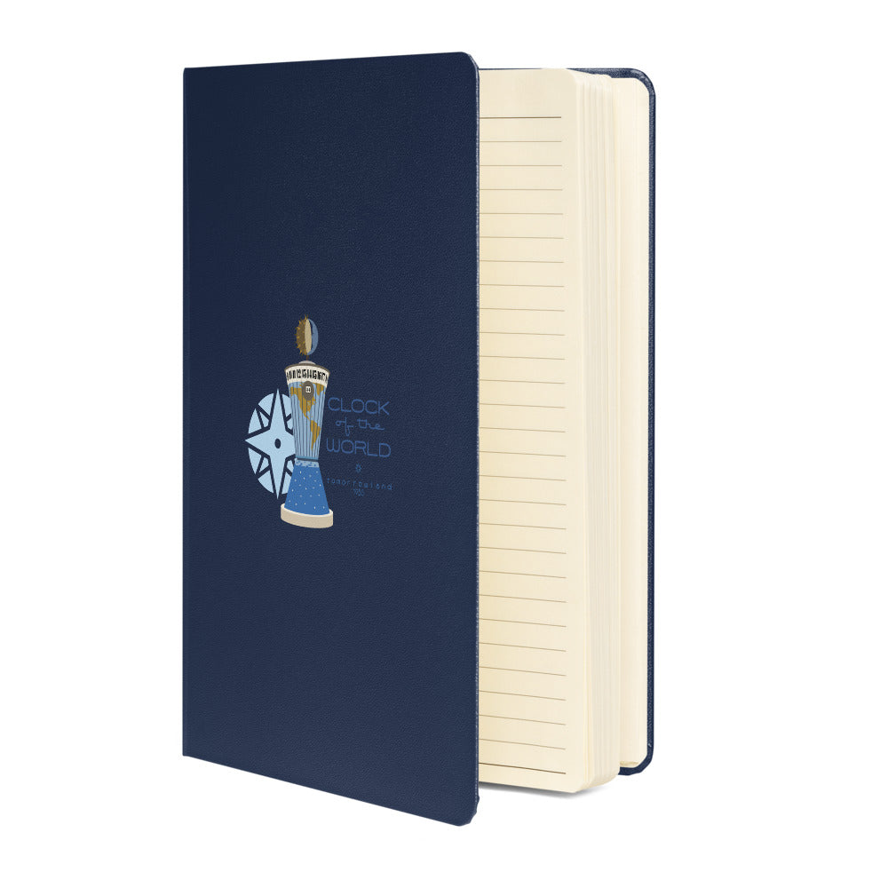 CLOCK OF THE WORLD tower Hardcover Notebook