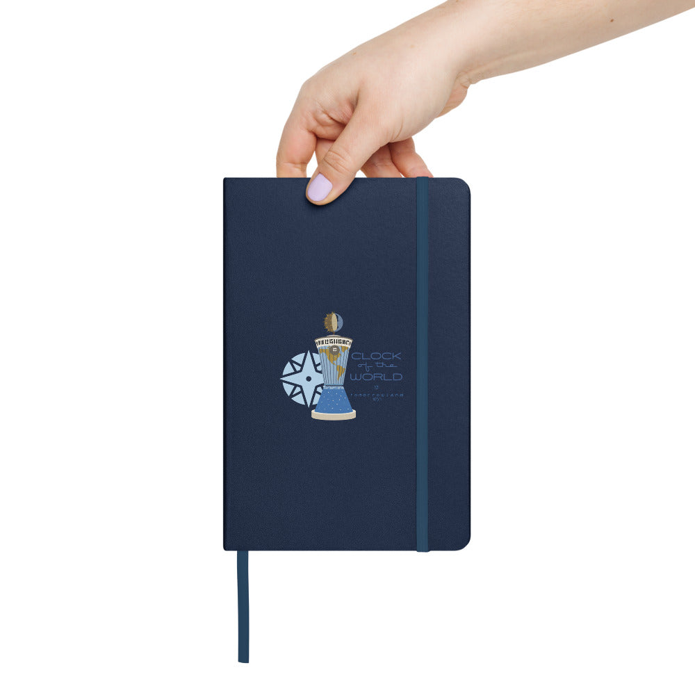 CLOCK OF THE WORLD tower Hardcover Notebook