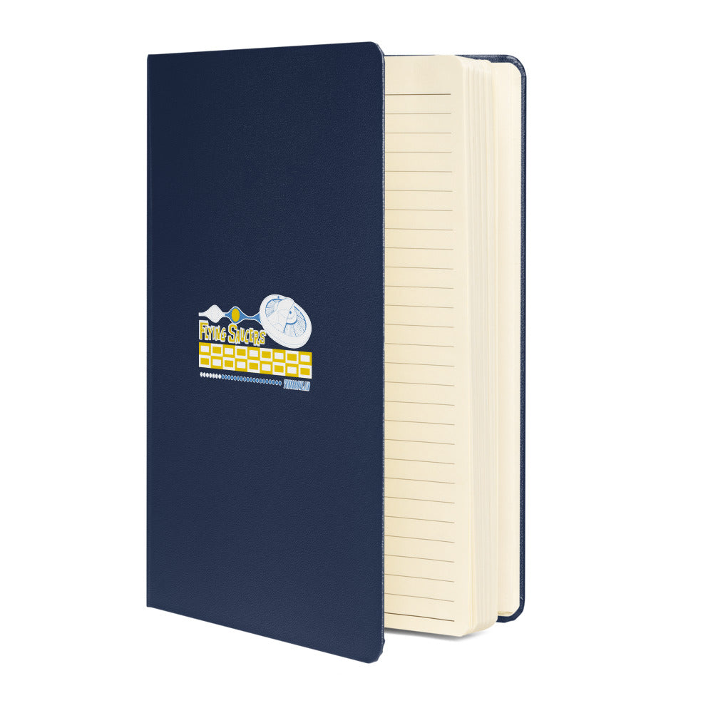 FLYING SAUCERS title Hardcover Notebook