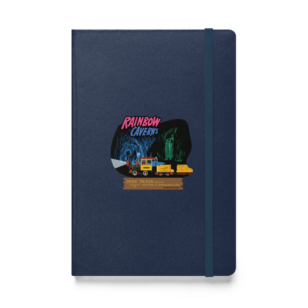 MINE TRAIN THROUGH NATURE'S WONDERLAND rainbow caverns Hardcover Notebook