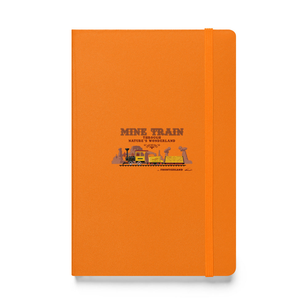 MINE TRAIN THROUGH NATURE'S WONDERLAND train Hardcover Notebook