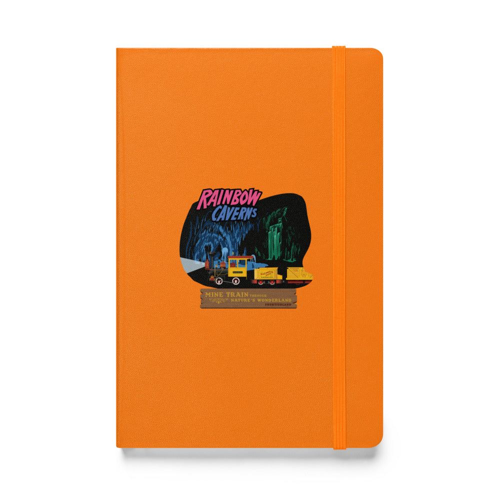 MINE TRAIN THROUGH NATURE'S WONDERLAND rainbow caverns Hardcover Notebook
