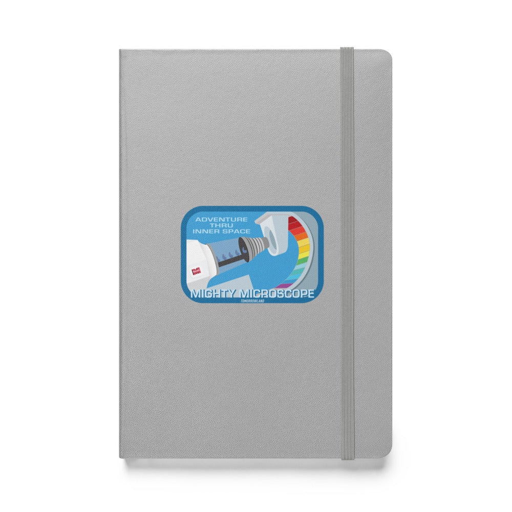 ADVENTURE THRU INNER SPACE mighty microscope Hardcover Notebook