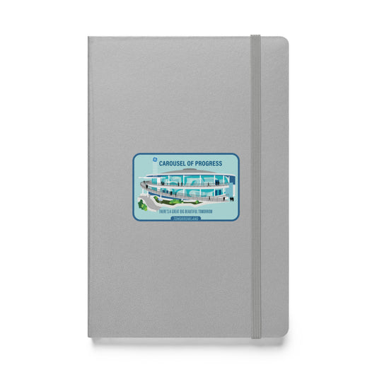 CAROUSEL OF PROGRESS building Hardcover Notebook