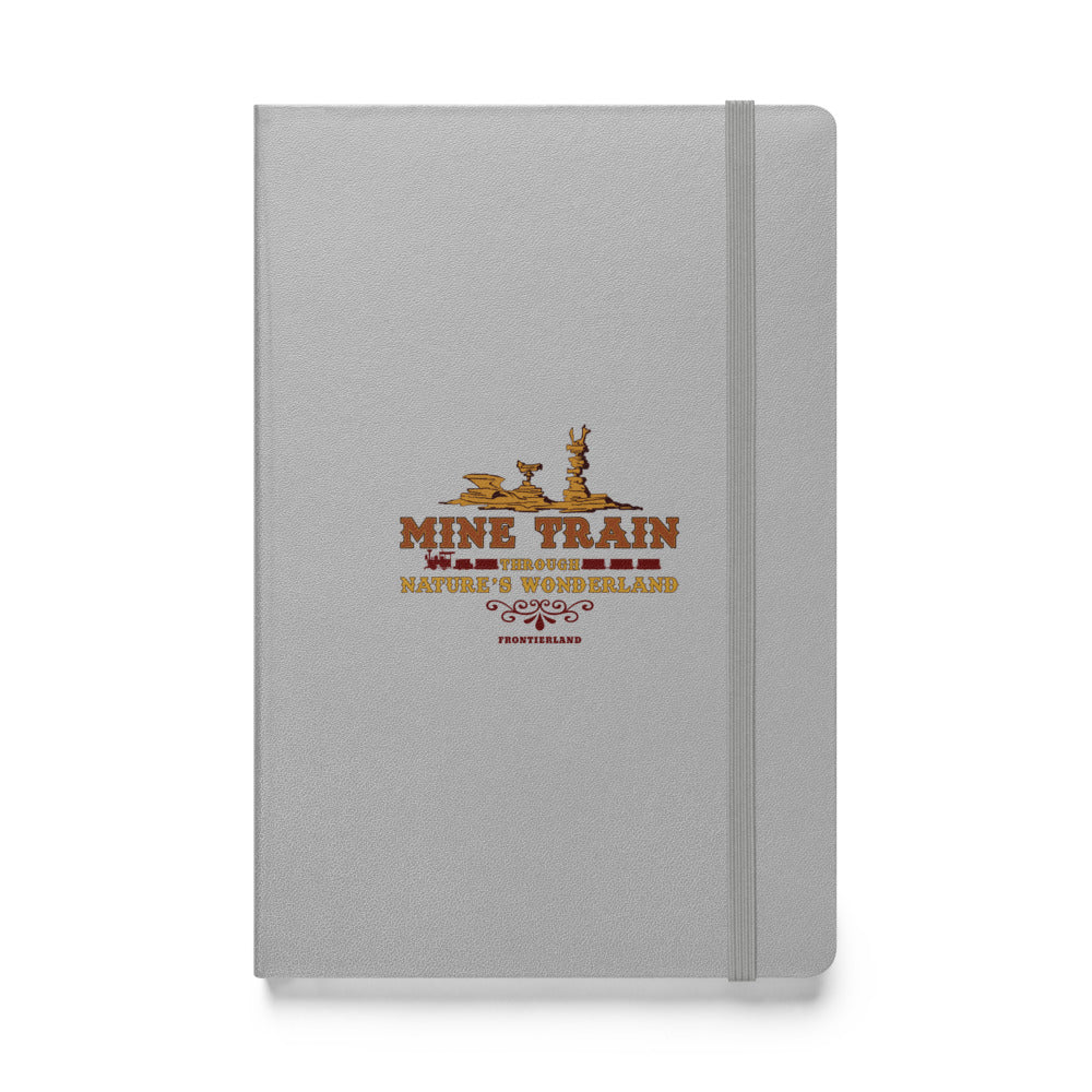 MINE TRAIN THROUGH NATURE'S WONDERLAND title Hardcover Notebook