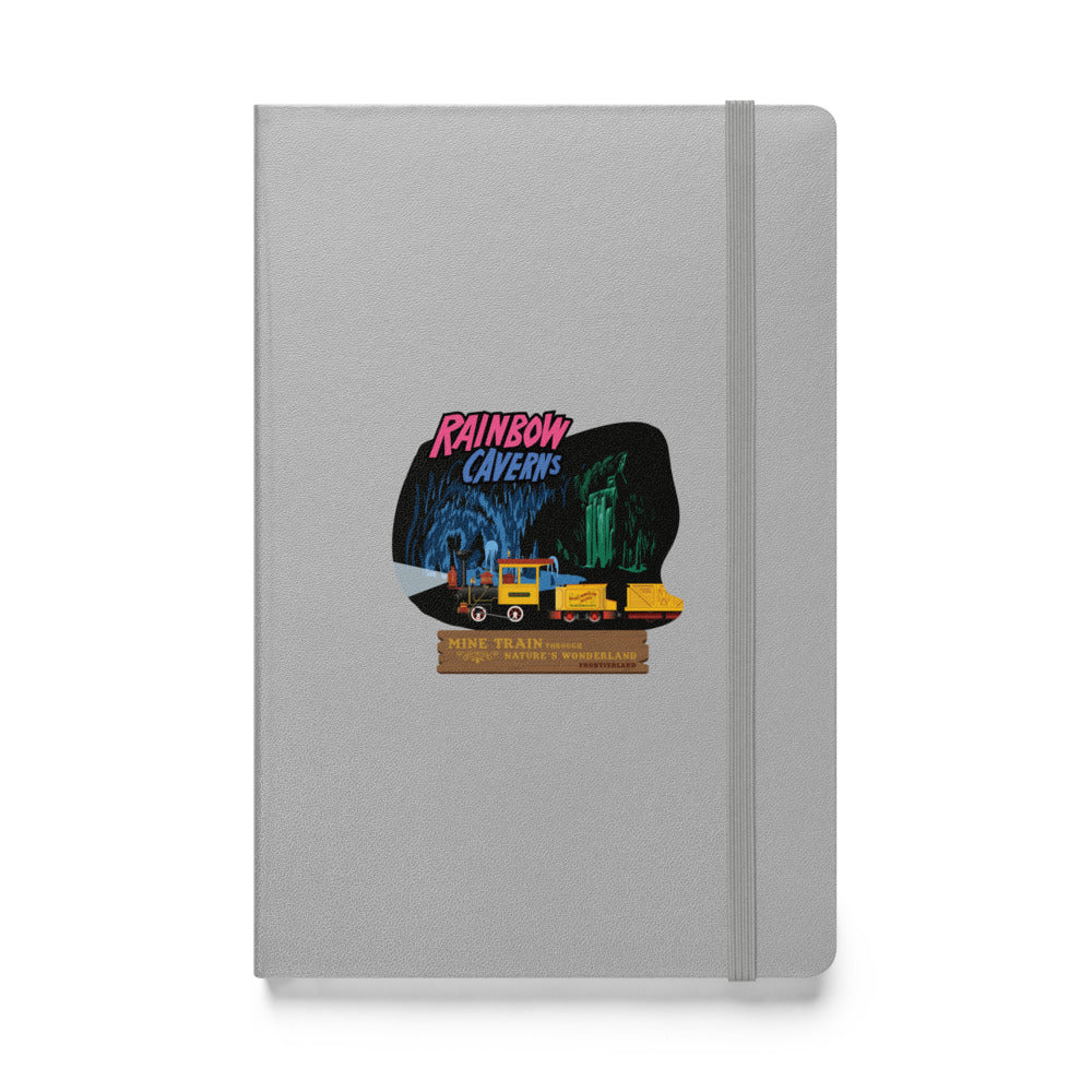 MINE TRAIN THROUGH NATURE'S WONDERLAND rainbow caverns Hardcover Notebook