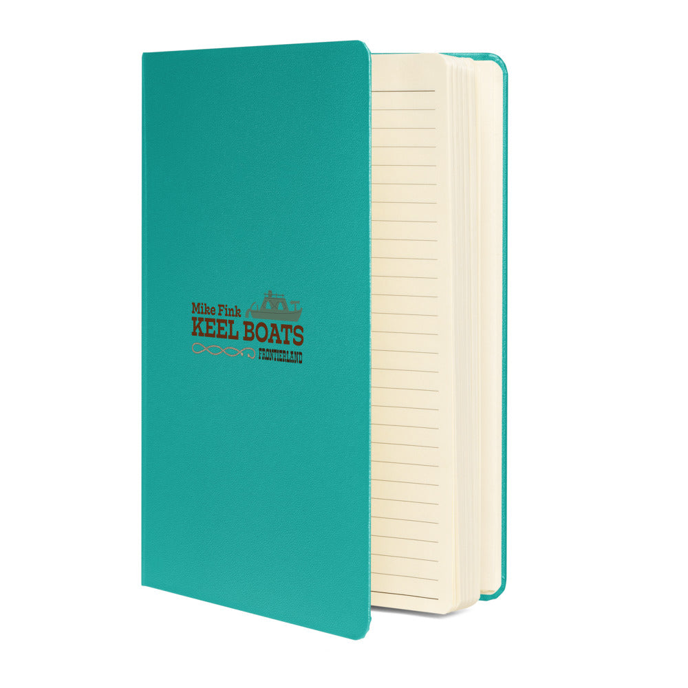 MIKE FINK KEEL BOATS title Hardcover Notebook