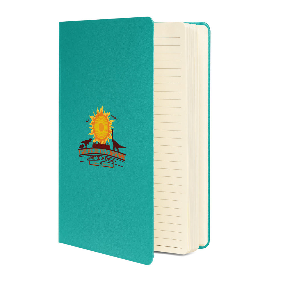 UNIVERSE OF ENERGY sun Hardcover Notebook