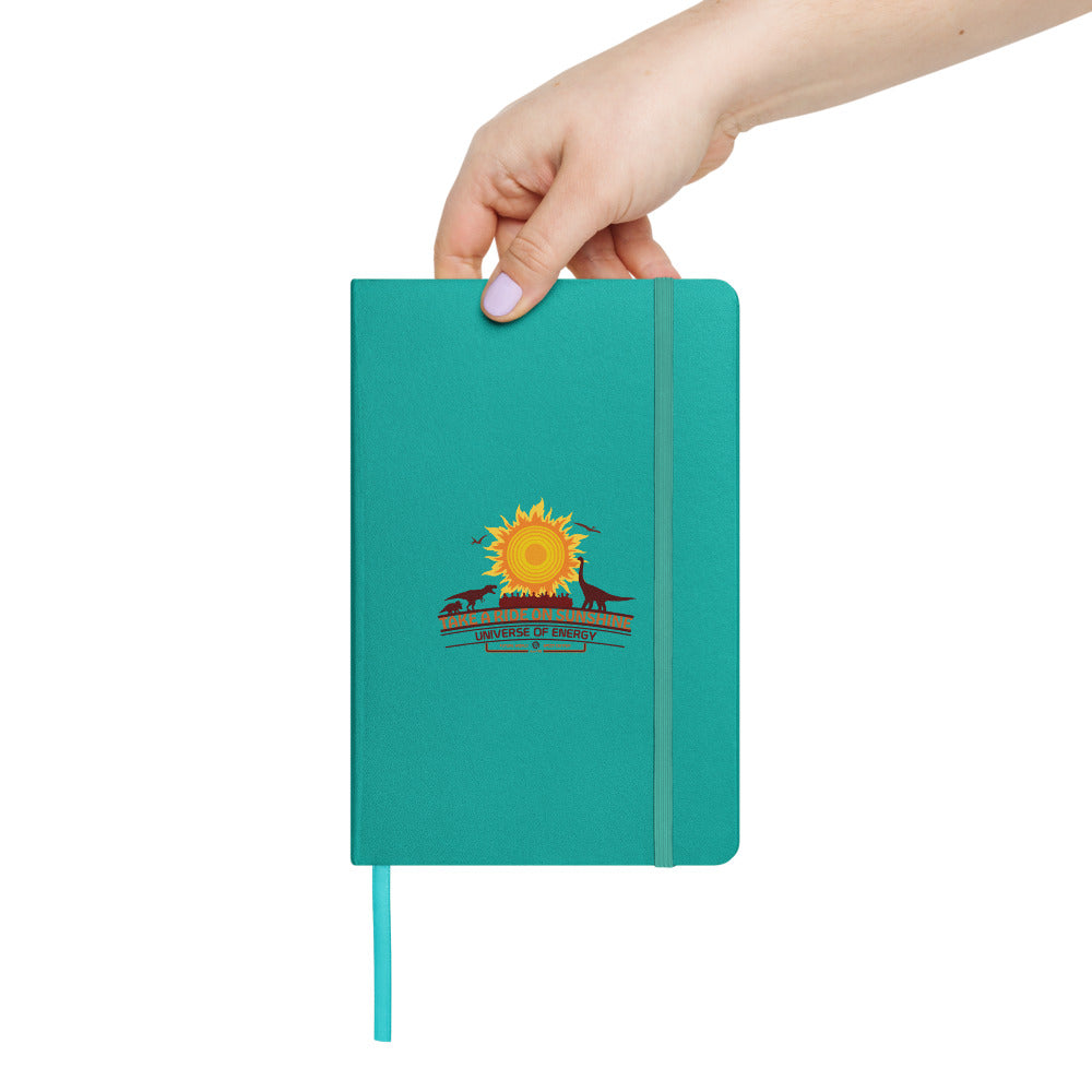 UNIVERSE OF ENERGY sun Hardcover Notebook