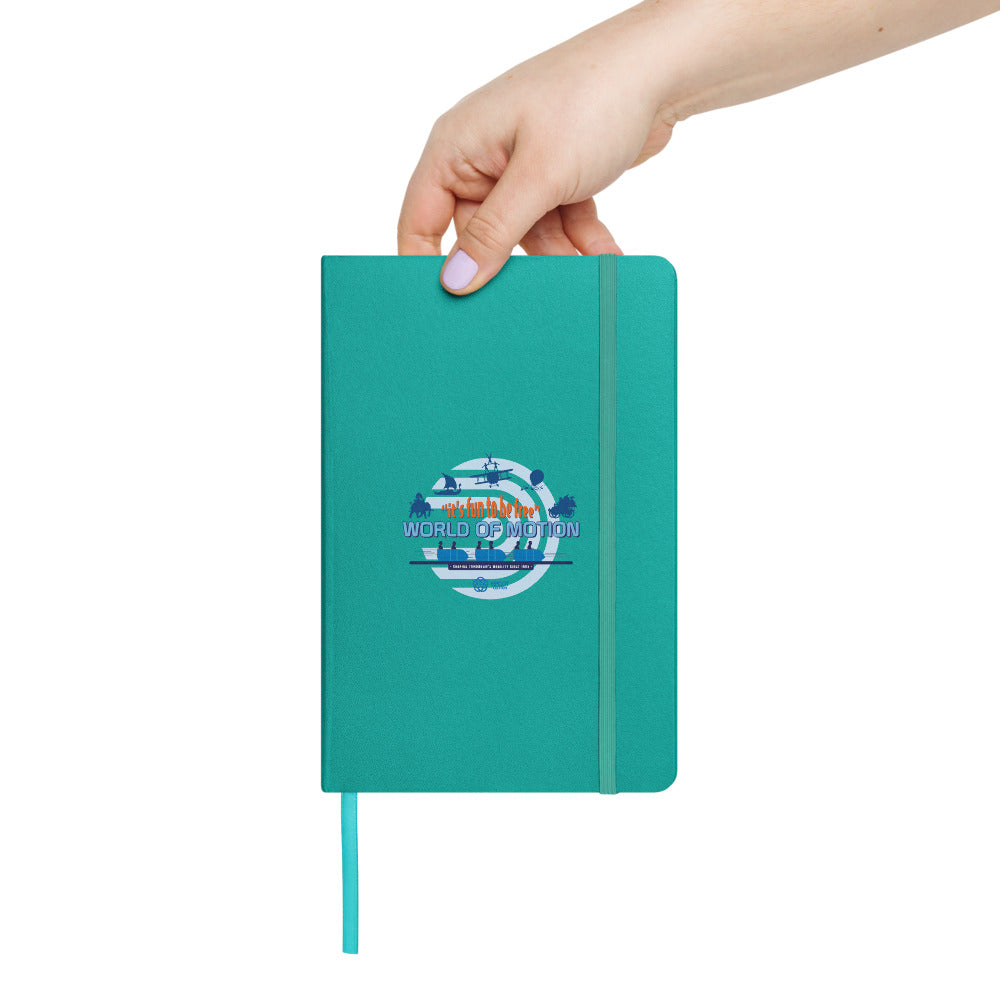 WORLD OF MOTION tomorrow's mobility Hardcover Notebook