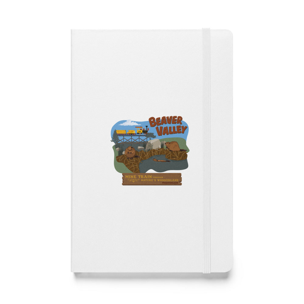 MINE TRAIN THROUGH NATURE'S WONDERLAND beaver valley Hardcover Notebook
