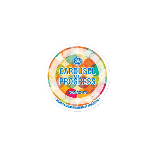 CAROUSEL OF PROGRESS kaleidoscope Stickers
