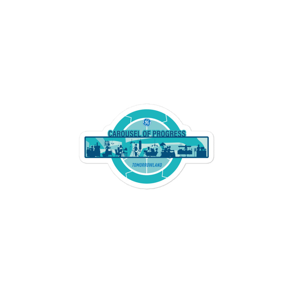 CAROUSEL OF PROGRESS scene Stickers
