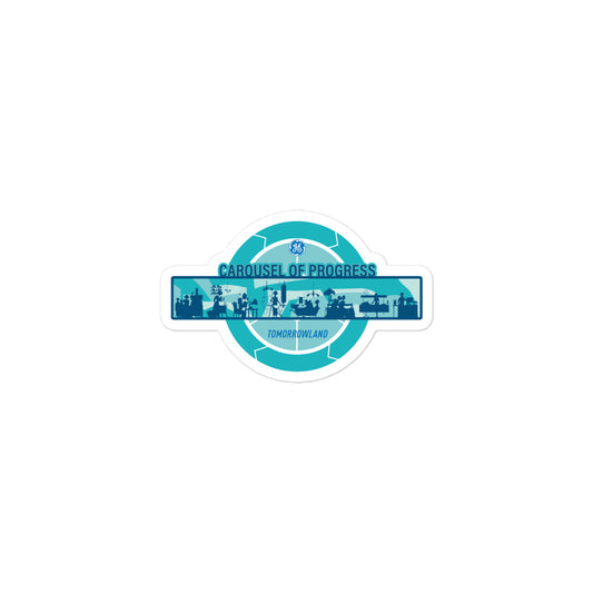 CAROUSEL OF PROGRESS scene Stickers