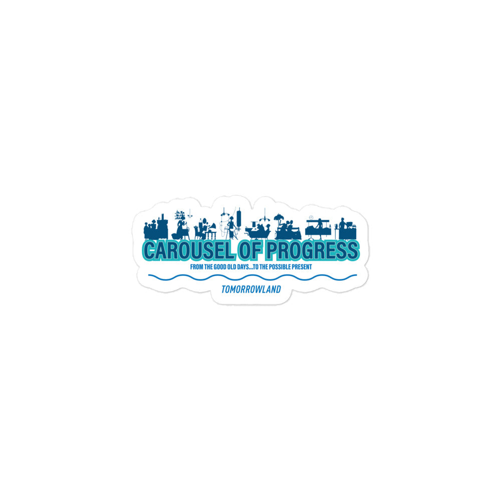 CAROUSEL OF PROGRESS silhouettes Stickers