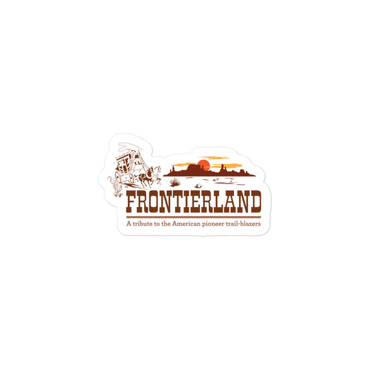 FRONTIERLAND stagecoach Stickers