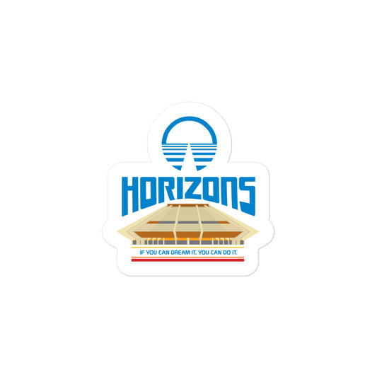 HORIZONS title Stickers