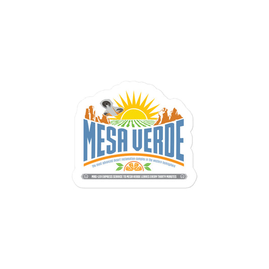 HORIZONS mesa verde Stickers