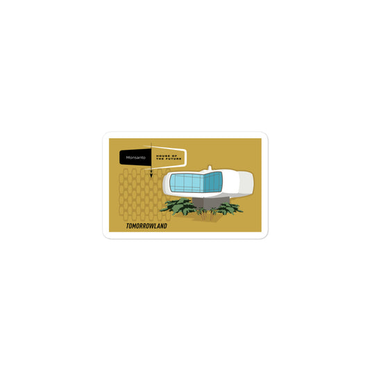 HOUSE OF THE FUTURE isolated Stickers