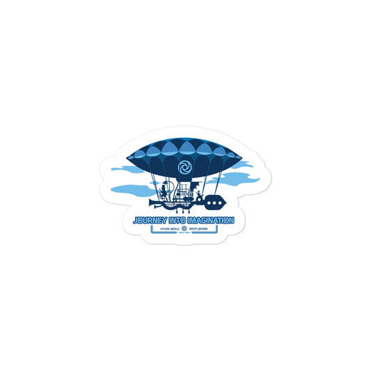 JOURNEY INTO IMAGINATION dream machine Stickers