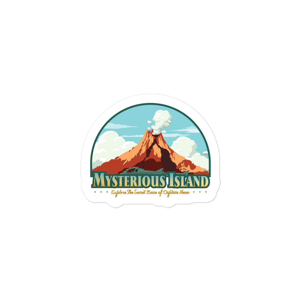 TDS MYSTERIOUS ISLAND port title Stickers – Treasures from the Kingdom
