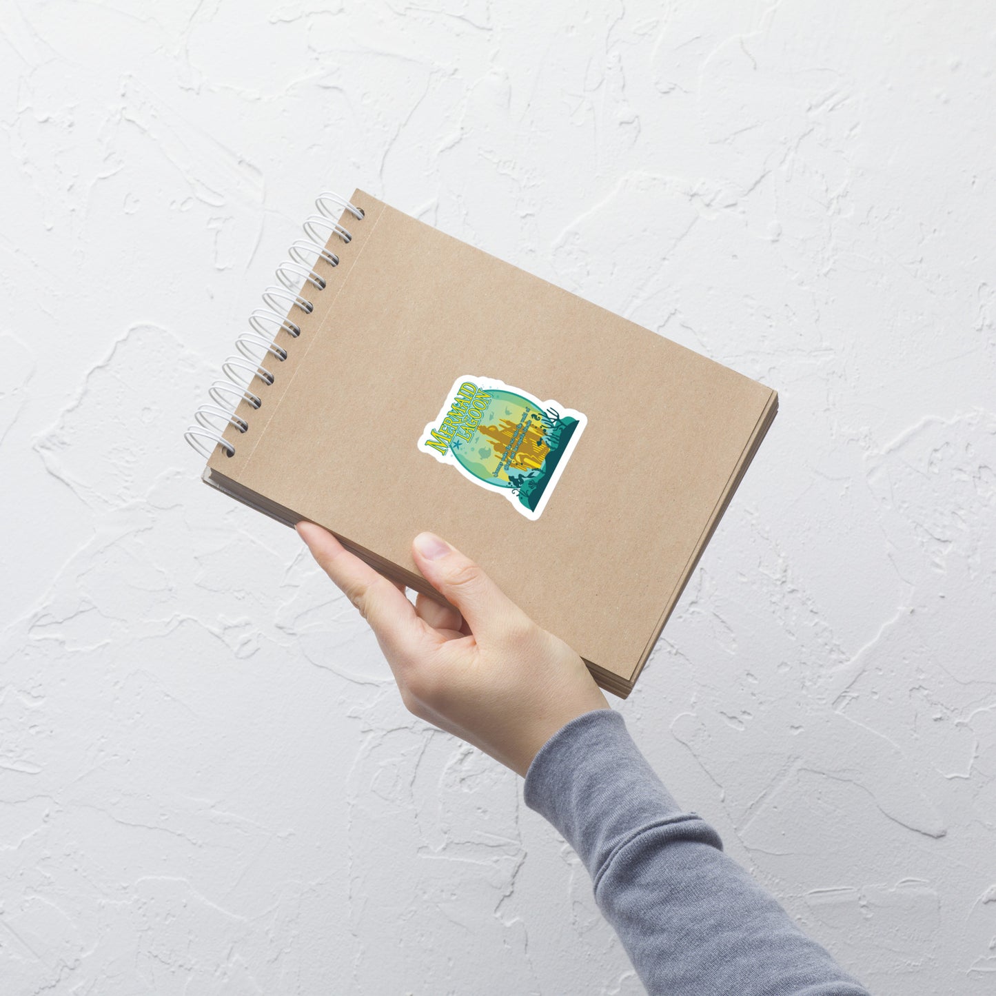 TDS MERMAID LAGOON port title Stickers