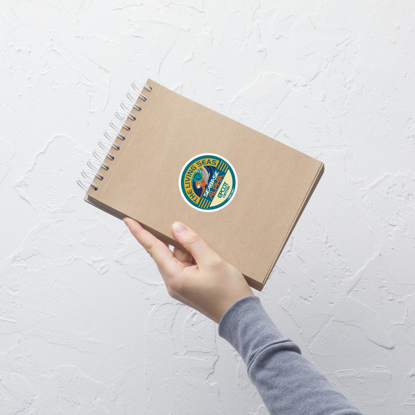 THE LIVING SEAS seabase alpha Stickers