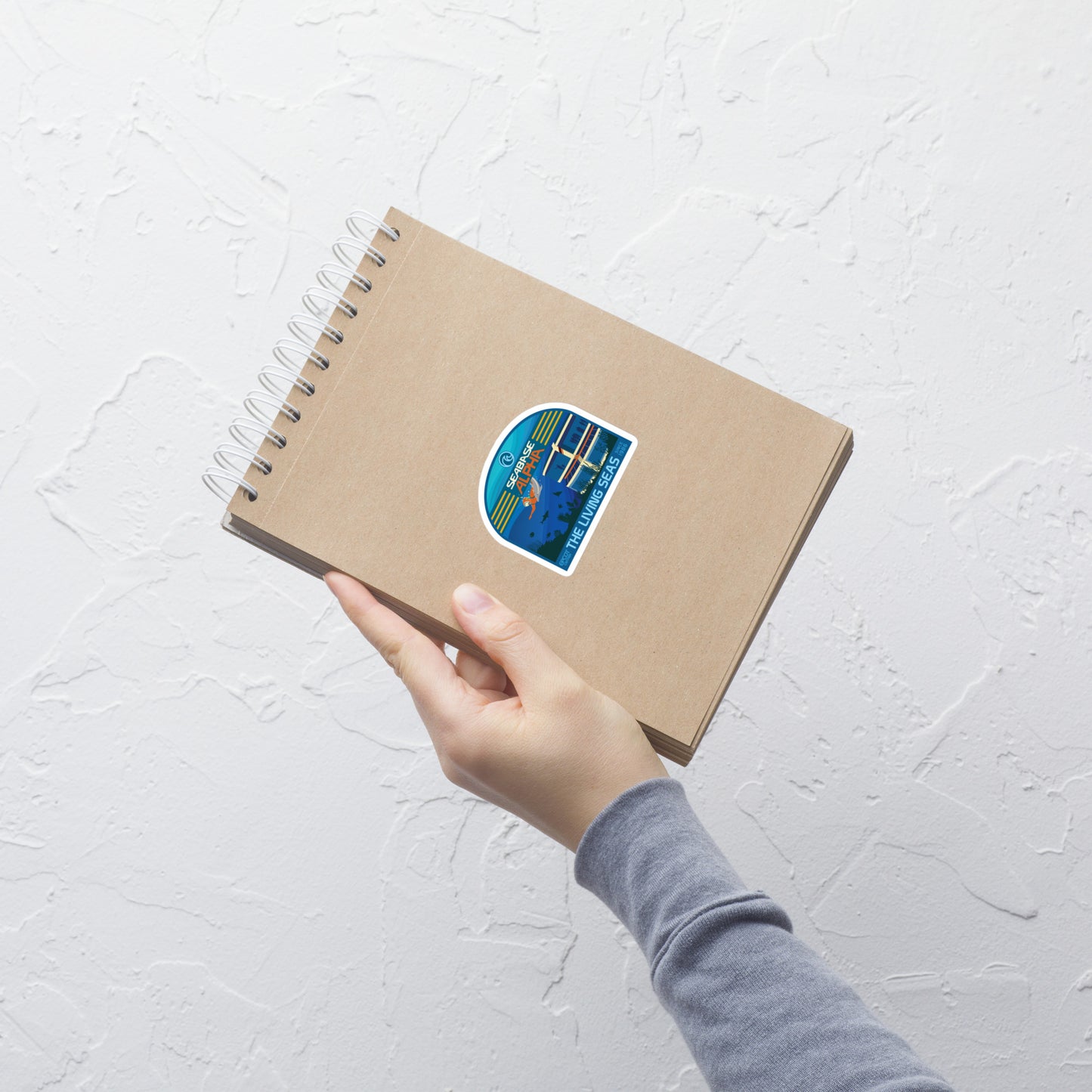 THE LIVING SEAS explore Stickers