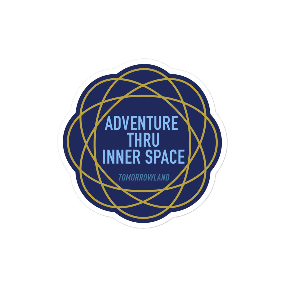 ADVENTURE THRU INNER SPACE nucleus Stickers