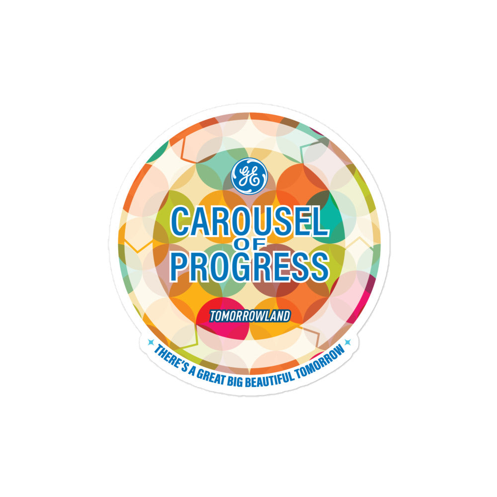 CAROUSEL OF PROGRESS kaleidoscope Stickers