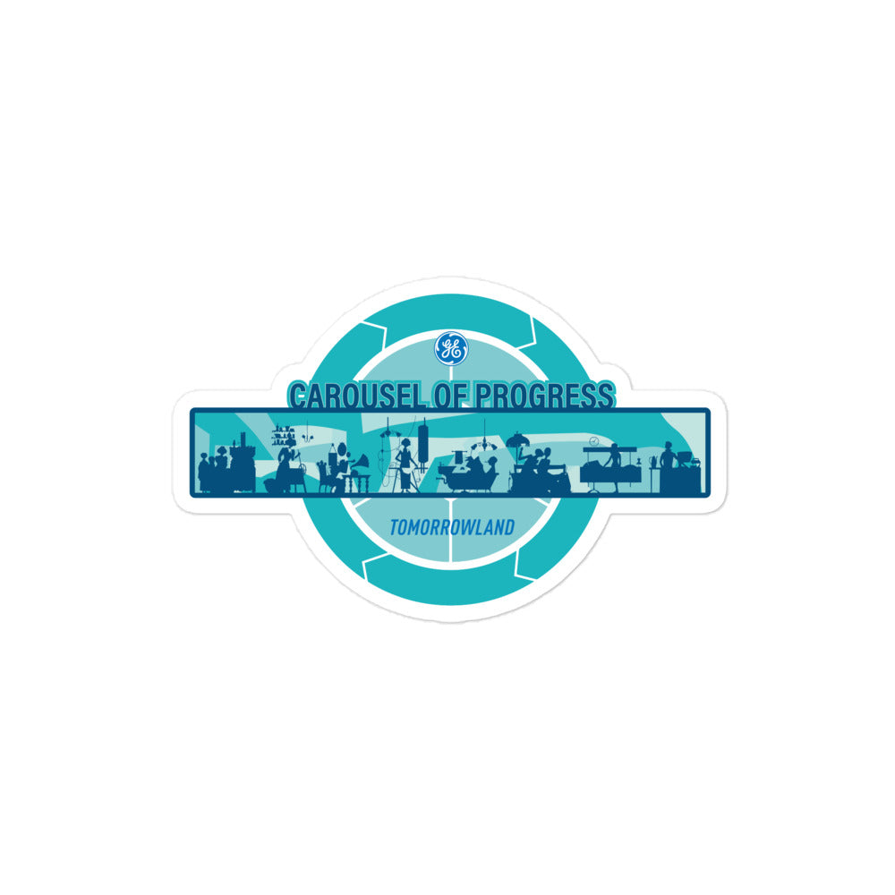 CAROUSEL OF PROGRESS scene Stickers