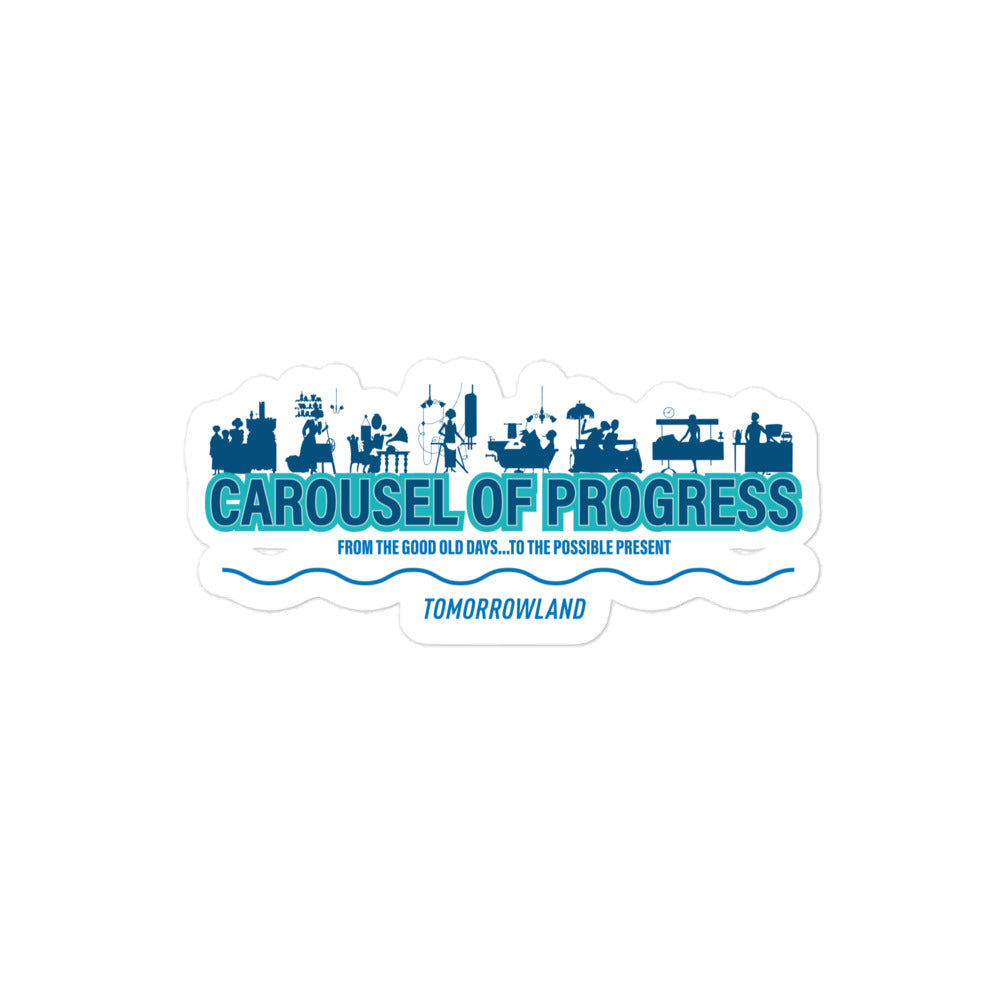CAROUSEL OF PROGRESS silhouettes Stickers