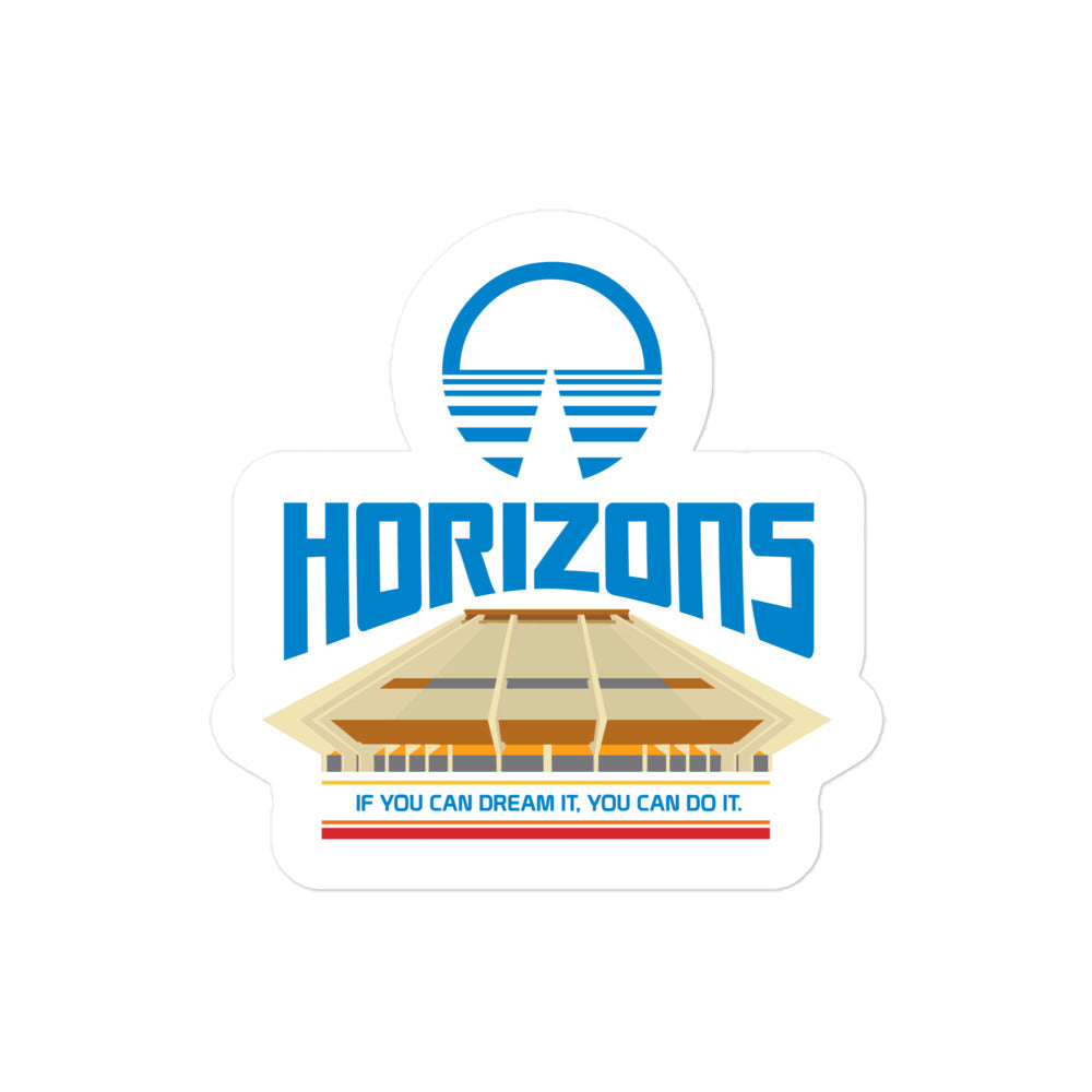 HORIZONS title Stickers