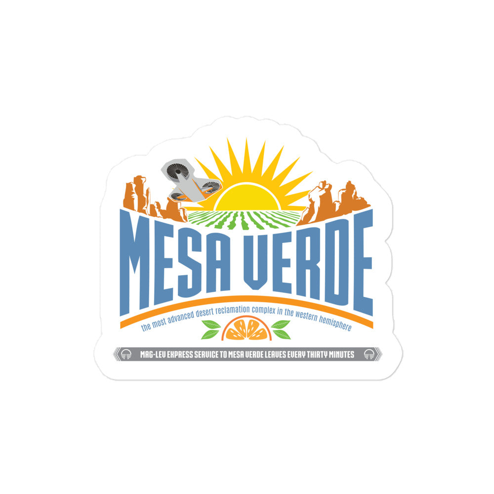 HORIZONS mesa verde Stickers