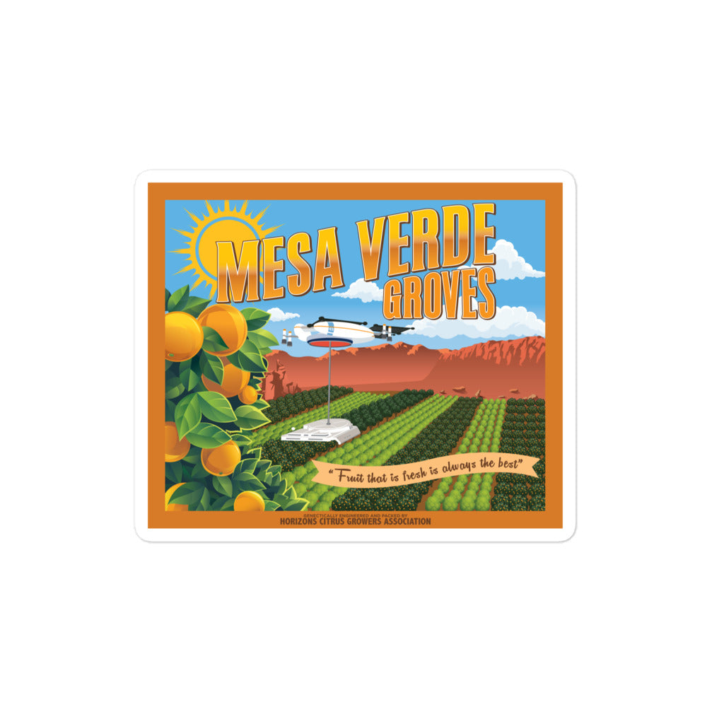 HORIZONS mesa verde groves Stickers