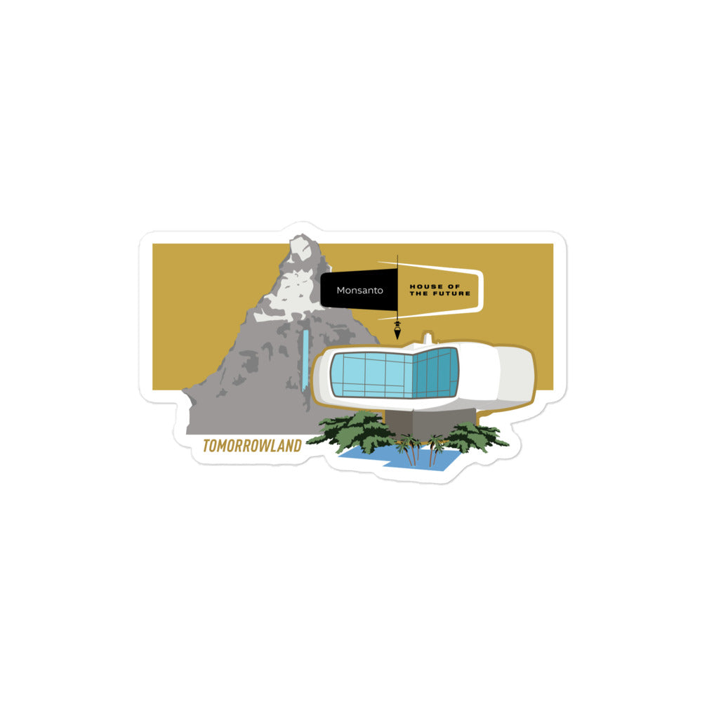 HOUSE OF THE FUTURE scene Stickers