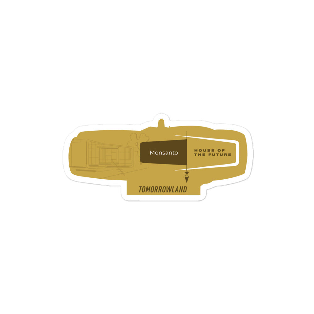 HOUSE OF THE FUTURE house stickers